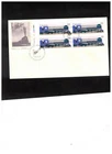 CANADA 1986 "68c LOCOMOTIVE"  BLOCK of 4 on FDC   cat #1118++  BOX 516