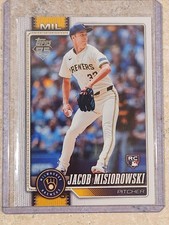 JACOB MISIOROWSKI (RC) 2026 Topps Series 1 - Celebration #10 BREWERS