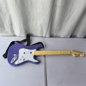 RARE Fender Stratocaster Wired Guitar Controller Nintendo NES Purple