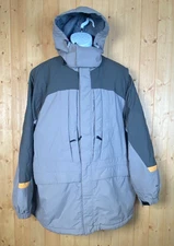 Woolrich Jacket Men's Size 2XL Parka Coat Hooded Insulated Ski Work Ash Gray