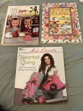Lots Of Three Crafting Books, Hardcover