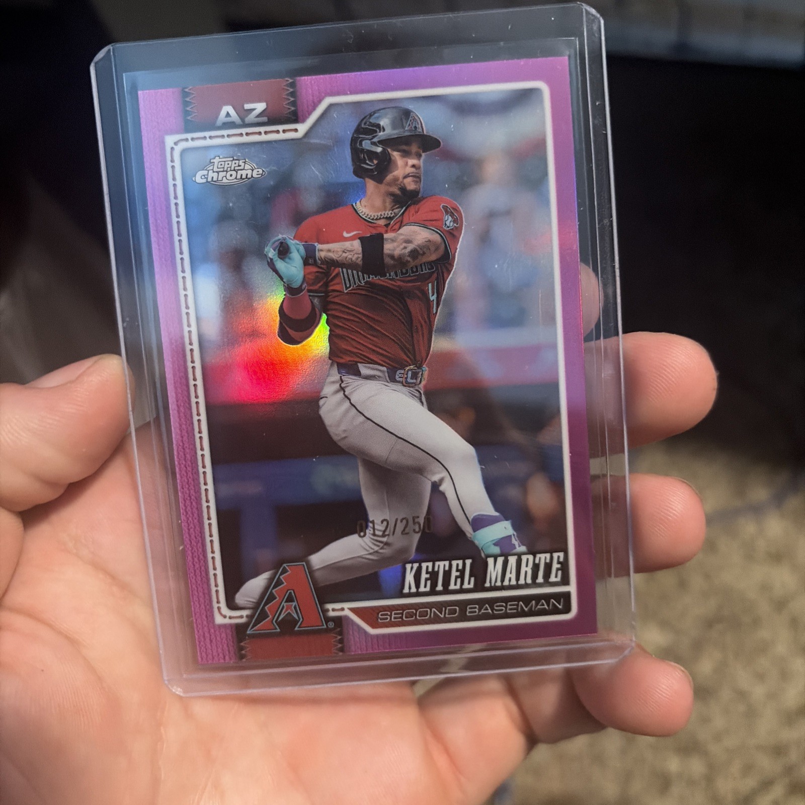 Topps Chrome 2026 Ketel Marte Arizona Diamondbacks #99 Parallel /250!!