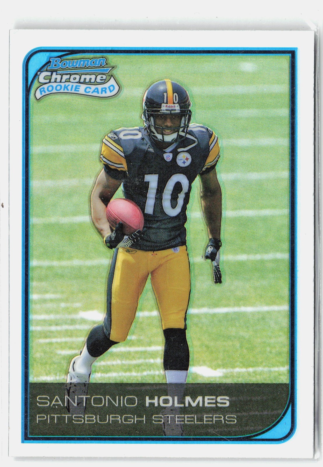 Santonio Holmes Bowman Chrome #227 Base