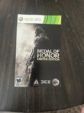XBOX 360 Manual Only Medal Of Honor Limited Edition