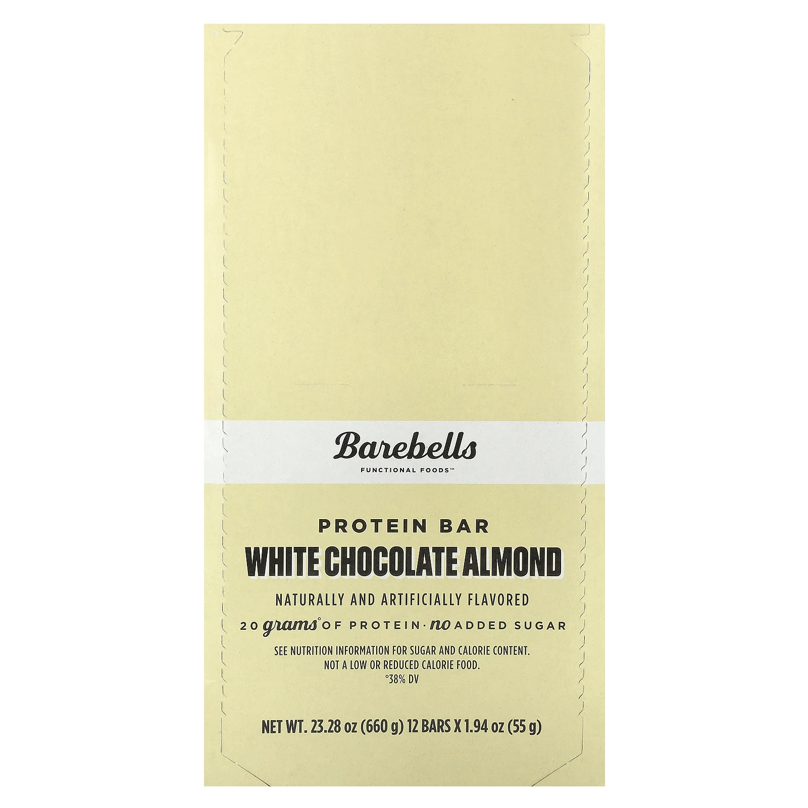 Протеи батончик с белым шоколадом и миндалем, 12 батончиков, по 1,94 унции (55 г) каждый