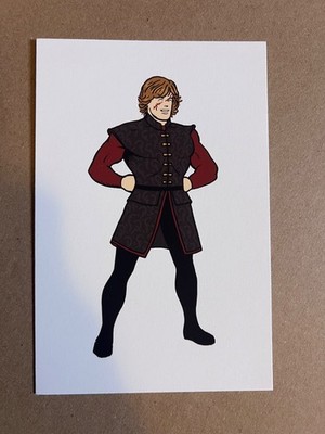 Mike Mitchell GAME OF THRONES TYRION LANNISTER  Super Print - Mondo/JLU Artist