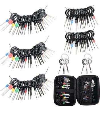 Terminal Pin Removal Tool Kit 82 Pcs Tool Set Wire Terminal Release