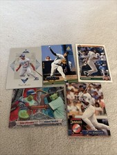 Raul Mondesi Baseball 5 Card Rookie Lot Rookies + Base.Los Angeles Dodgers