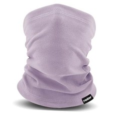 Kids Neck Gaiter Warmer Winter - Protective Face Covering Scarf for Boys Purple