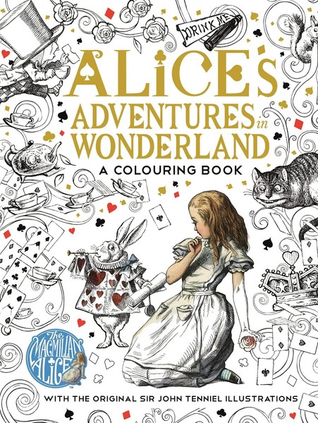 The Macmillan Alice Colouring Book | Lewis Carroll | Englisch | Taschenbuch-image