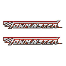Towmaster Trailers 18 24 30 36 Logo Decal Set Of 2 7 Year Outdoor 3m Vinyl