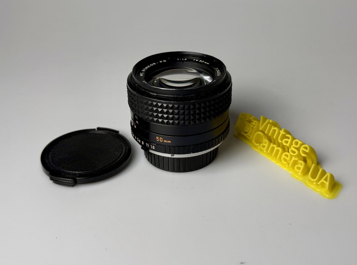 Near Mint] Minolta MC Rokkor-PG 50mm f/1.4 Lens for 35mm SLR X-700