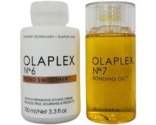 Olaplex DUO No 6 Bond Smoother 3.3oz and No 7 Bonding Oil 2oz