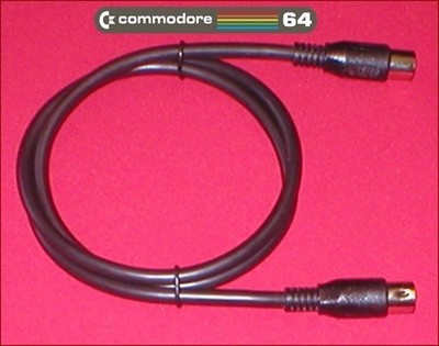Serial Cable for Commodore 16 C116 Plus/4 Disk Drive 1541 1541-II NEW