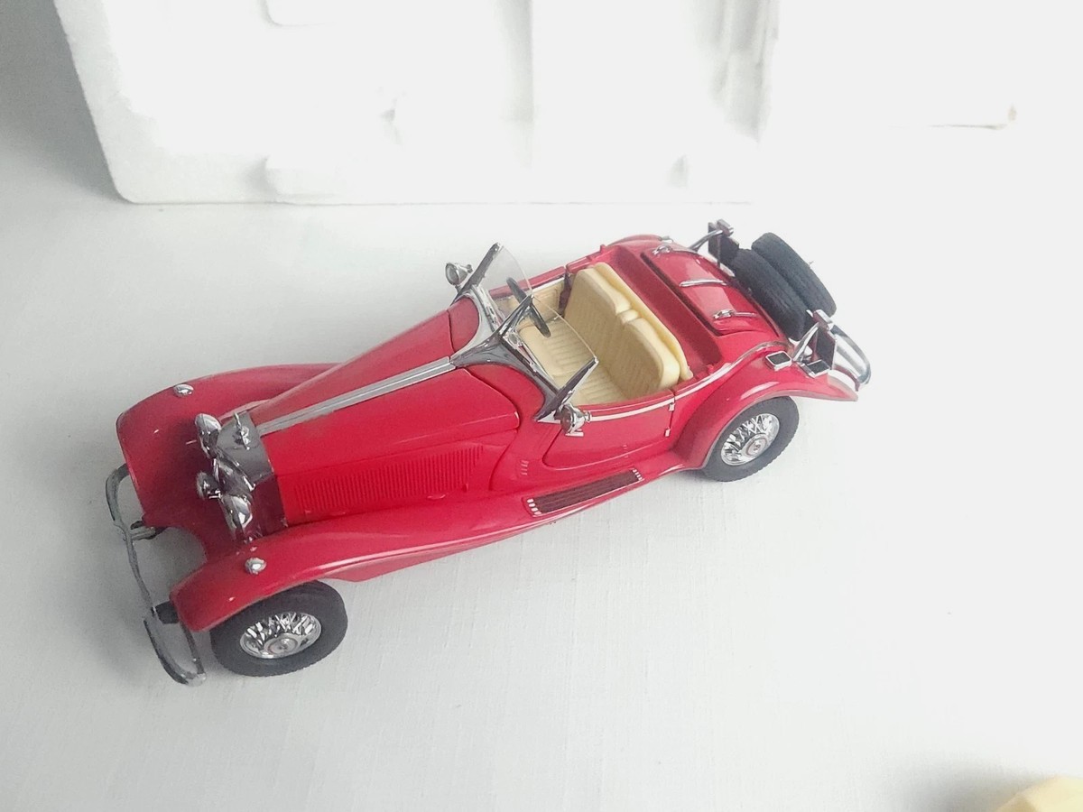 ME0520-216□Franklin mint 1935 Mercedes-benz 770K GROSSER 赤 黒