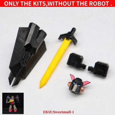 3D Print Head Sword Shield Upgrade Kit For Legacy Velocitron Burnou Accessories