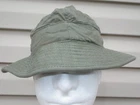 WWII WW2 US Military Army HBT Daisy Mae Bucket Sun Hat Cap Herringbone Twill WAC