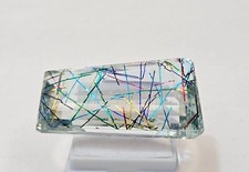 VVS Rutilated Quartz Natural Fancy Cut 124-125 Ct Loose Gemstone EGL Certified