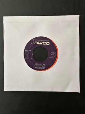 Chakachas: Stories?? and Judas Kiss ~ 7'' Vinyl 45 RPM Record: AV-4596 (1972)