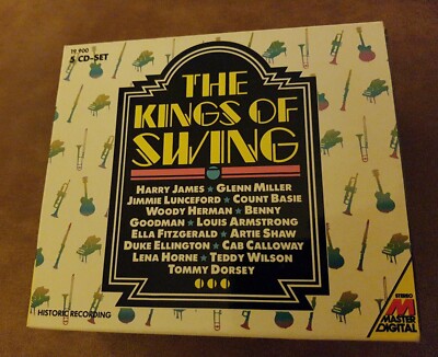5-CD-Set The Kings Of Swing - Glenn Miller, Ella Fitzgerald, Benny Goodman u.v.a