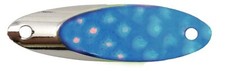 Acme Kastmaster Fishing Lure 1/4 oz Blue/Silver Foil Flash Tape SW10BSF
