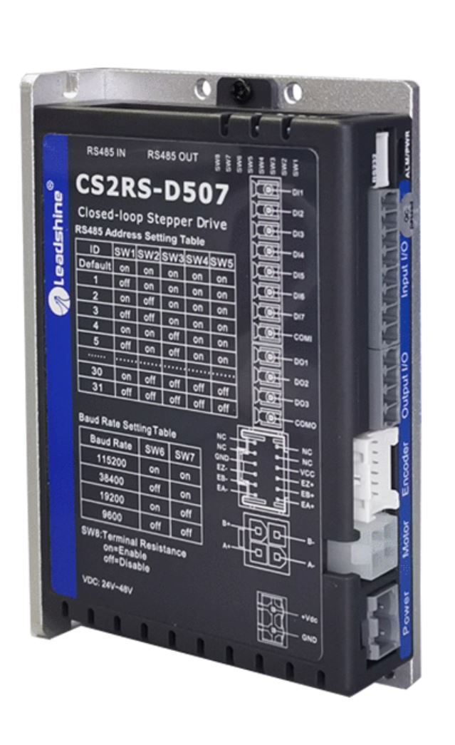 [ SMC-024 ] CS2RS-D507, 7.0 A, MODBUS Control Closed-Loop Stepper ...