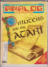 Analog Computing Atari Mag Printers The Atari October 1985 010320nonr