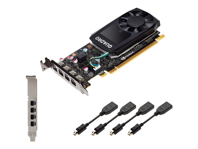 Dell 072CJM 72CJM nVidia Quadro P620 v2 2GB 4x MDP Version 2