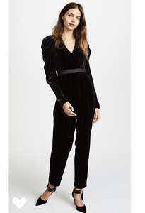 ulla johnson velvet jumpsuit