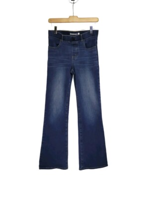 Betabrand Bootcut Mid Rise Pull On Jeans Size Small