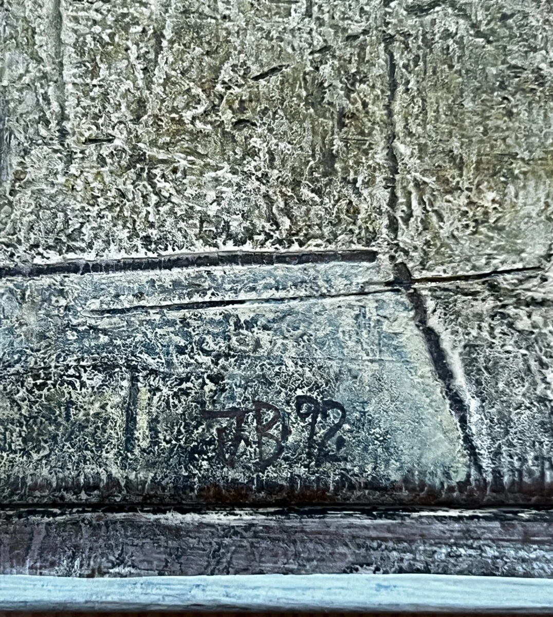 Josef Bruckmüller, České Budějovice, Czechia, mixed media 1992,