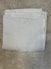pottery barn Broadway Only 1 Curtain -Blackout Lining- 50x96 - White