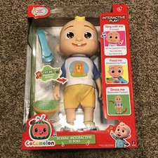CoComelon - Deluxe Interactive JJ Doll with Sound - Brand New