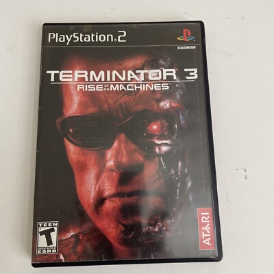 Terminator 3 Rise of the Machines (Sony PlayStation 2, 2003) PS2 Game Complete