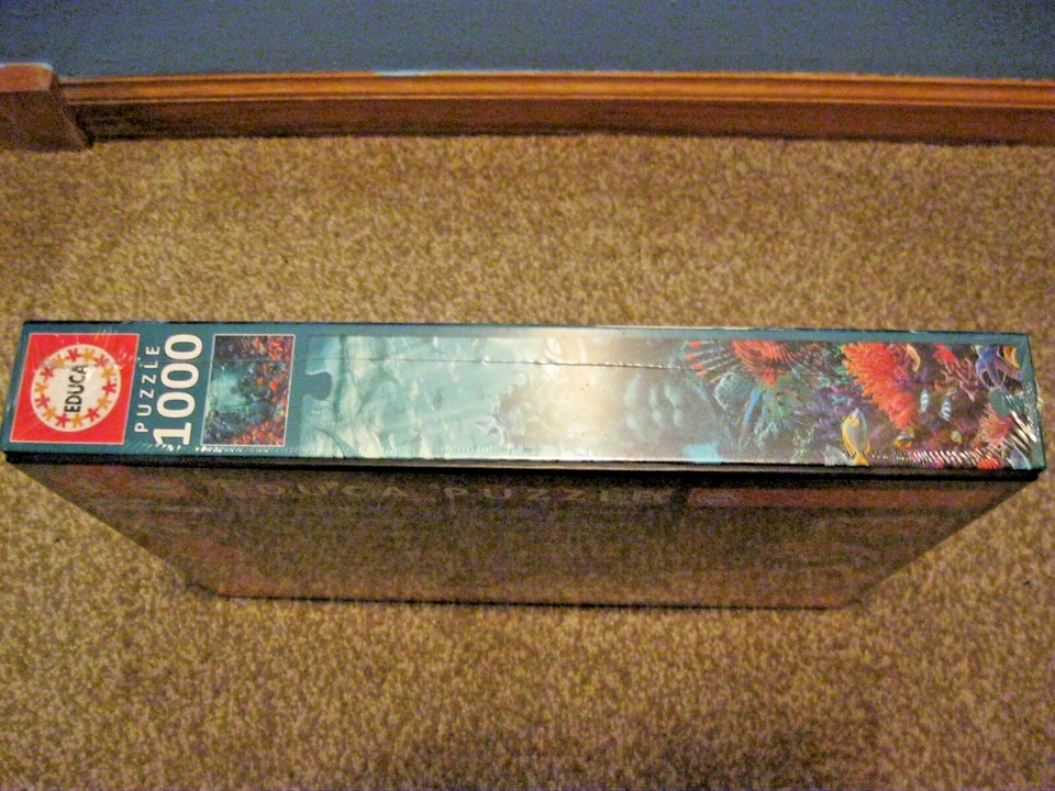 EDUCA 1000 PEÇAS QUEBRA-CABEÇA RECIFE DE CORAL POSEIDON NOVO 2025 PZL CHECK FALL RAVENSBURGER - Imagem 2 de 4