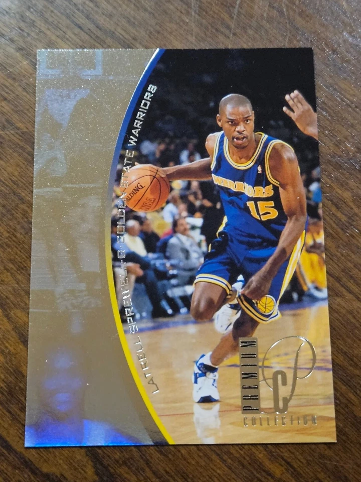 Latrell Sprewell Upper Deck SP #PC6 Warrior's - Image 2 of 2