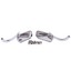 For Harley Softail Deluxe Street Glide Sportster Motorcycle Mini Oval Mirrors US
