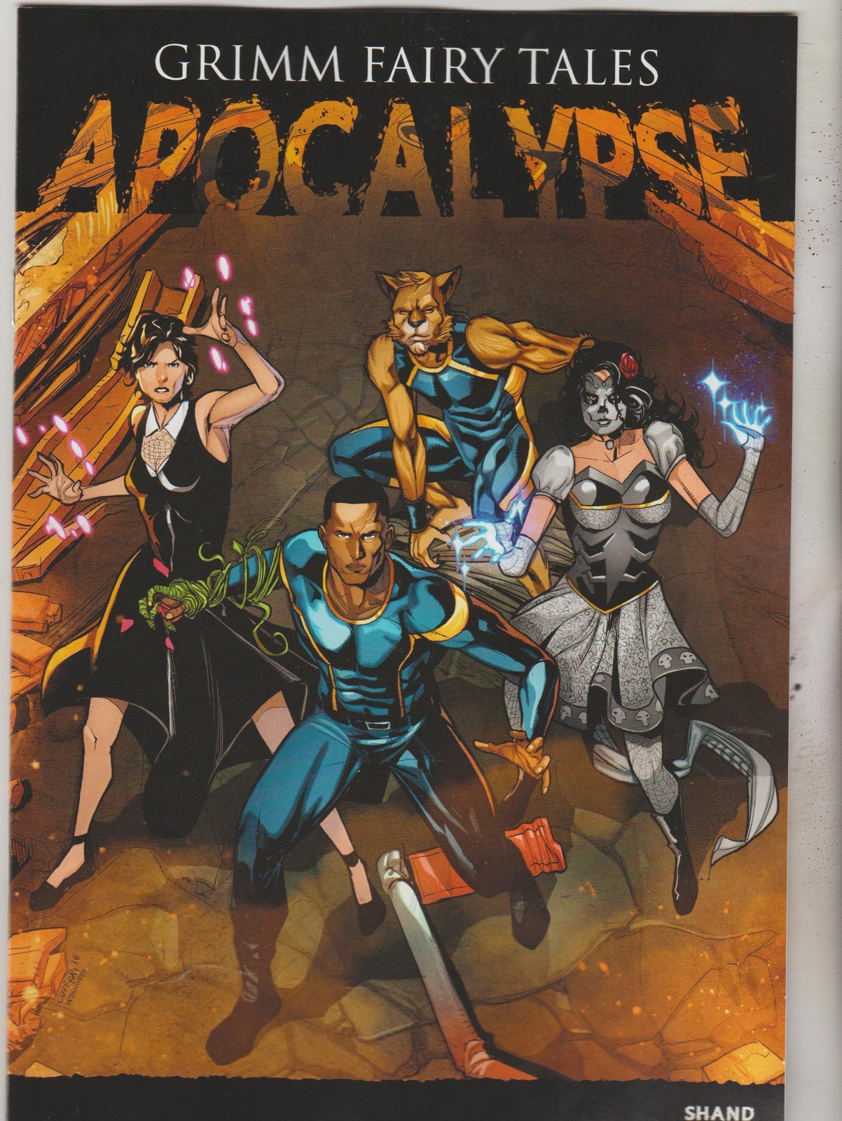 ZENESCOPE COMICS GRIMM FAIRY TALES APOCALYPSE #2 SEPTEMBER 2016 VARIANT A NM