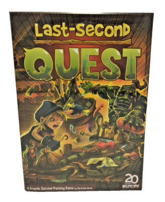 Last Second Quest  - Kartenspiel  -Cardgame-Englisch - Neu OVP 2. Wahl *
