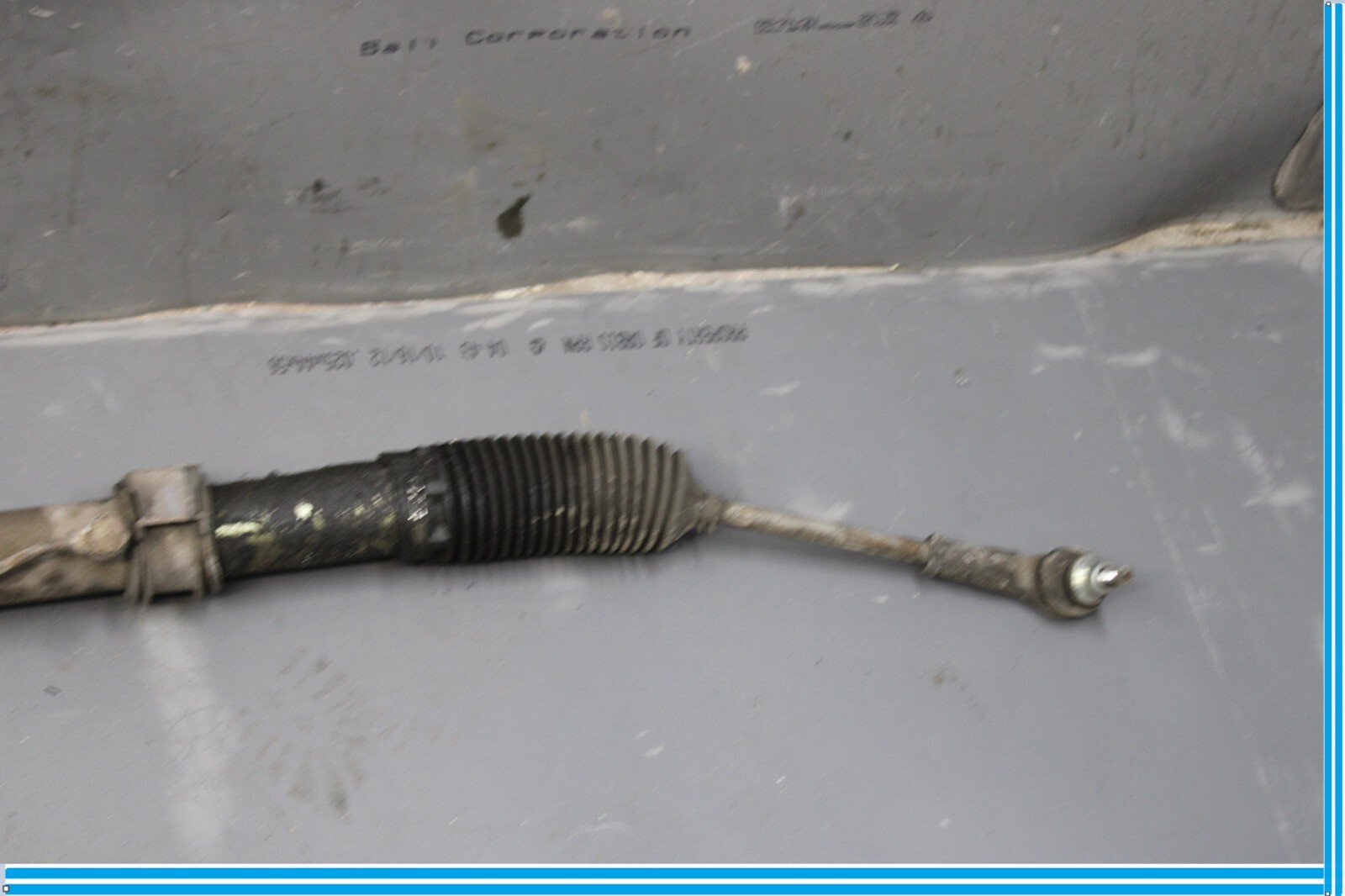 03-12 Maserati Quattroporte Power Steering Gear Rack & Pinion Oem