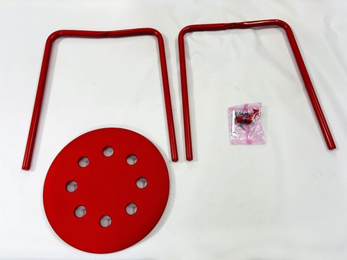 IKEA Marius Durable Stool Metal - 45 cm (Red) + Free Shipping - Picture 3 of 9