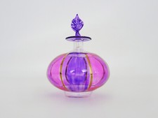 Flacon de Parfum Mid-Century en Verre de Murano, Italie. Années 50