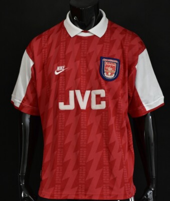 GUNNERS 1994-96 nike Arsenal FC Home Shirt SIZE XL (adults) | eBay UK