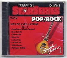 SOUND CHOICE KARAOKE SC-2452 AVRIL LAVIGNE, FACTORY SEALED STAR SERIES CD G OOP