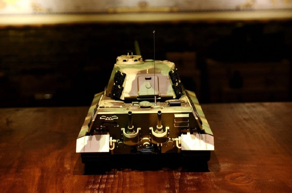 Heng Long RC Panzer Deutscher Königstiger Henschelturm 1:16 PRO Metallgetriebe - Bild 3 von 4