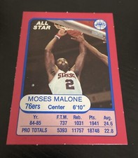 Moses Malone Rookie Cards Guide and Checklist 9