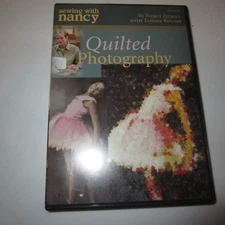 Sewing With Nancy Dvd  QUILTED PHOTOGRAPHY  FREE SHIPPING