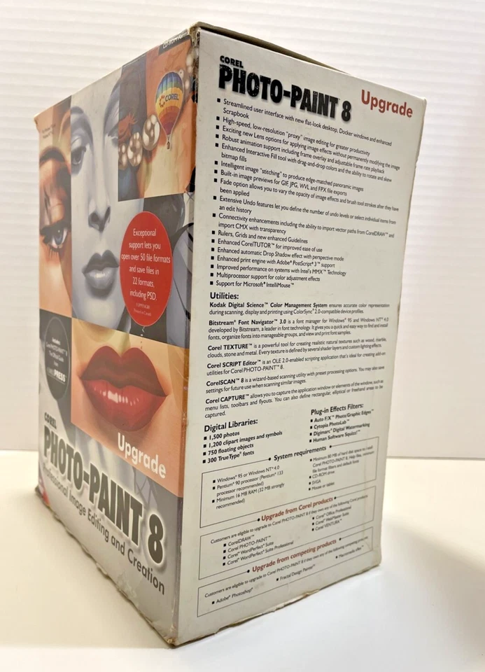 1998 Corel Photo-Paint 8 Upgrade Complete - Image 2 of 4