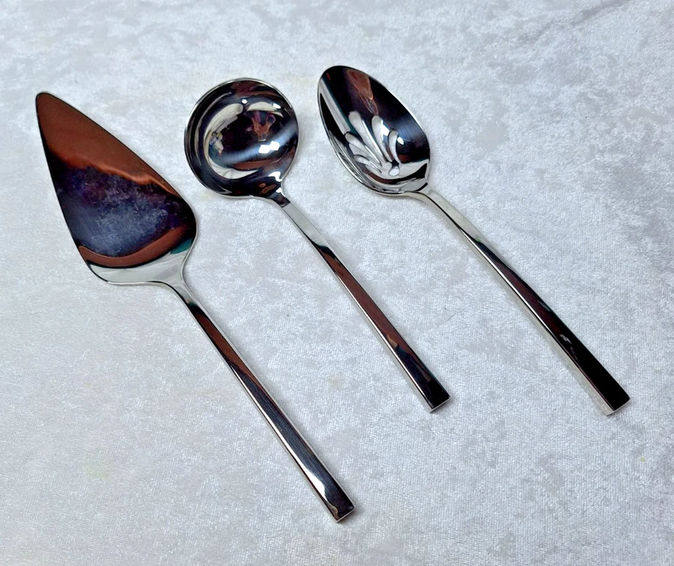 Vera Wang Wedgewood 3 件套抛光镜面餐具新品 — 第 3/4 张图片