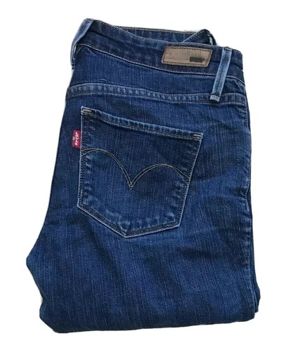 Mujer Jeans Levis Demi Curve W 26 L 32 Azul Denim Corte Recto £ 95 (466) |  eBay
